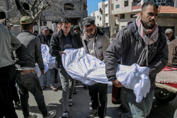 Chaotic aid delivery turns deadly as Israeli, Gazan officials trade blame
